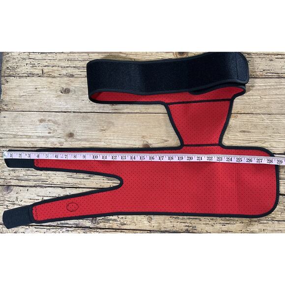 Dr. Arthritis Size S/M Black & Red Hip Wrap & Thigh Support Pain Relief Brace - Picture 3 of 7